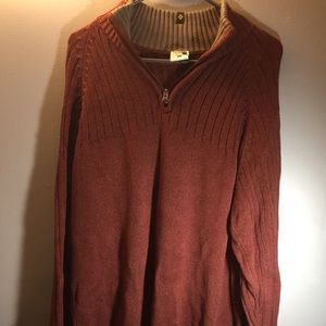 Men’s Columbia knit, cotton pullover. Size L